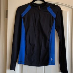 O to S stretch zippered work out top❤️